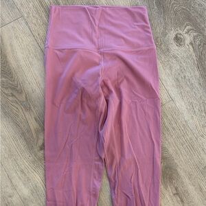Lululemon 25” ribbed Align leggings